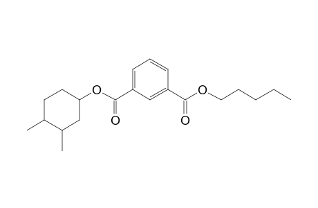 Isophthalic acid, 3,4-dimethylcyclohexyl pentyl ester