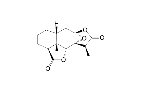 7-ALPHA,8-ALPHA-EPOXY-EREMOPHILAN-12-BETA,8-BETA-(14-BETA,6-ALPHA)-DIOLIDE