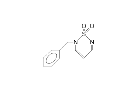 2-benzyl-2H-1,2,6-thiadiazine, 1,1-dioxide