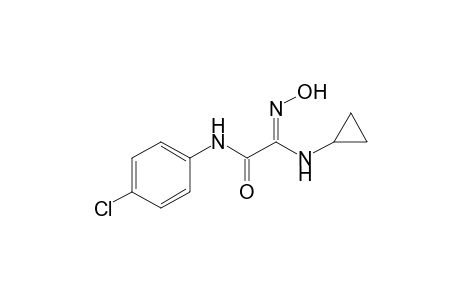 Acetamide, 2-cyclopropylamino-2-hydroxyimino-N-(4-chlorophenyl)-