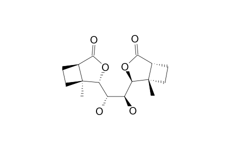 4,4'-[1'',2''-Dihydroxyethane-1'',2''-diyl]-bis[5'-methyl-2'-oxabicyclo[3.2.0]heptan-2'-one]