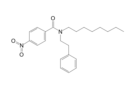 Benzamide, 4-nitro-N-(2-phenylethyl)-N-octyl-