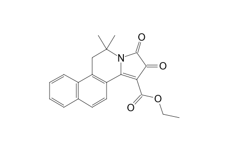 15-CARBETHOXY-16,17-DIOXO-12,12-DIMETHYL-13-AZA-1,3,5-(10),6,8-(9),14-HEXAENE