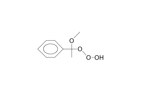 .alpha.-Hydrotrioxy.alpha.-methoxy-ethyl-benzene