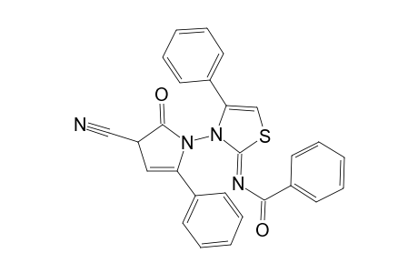 N-[3-(3''-Cyano-5'-phenyl-2'-oxo-2',3'-dihydro-1H-pyrrol-1'-yl)-4-phenylthiazol-2(3H)-ylidene]benzamide