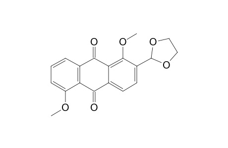 2-DIOXOLAN-2'-YL-DIMETHOXYANTHRAQUINONE