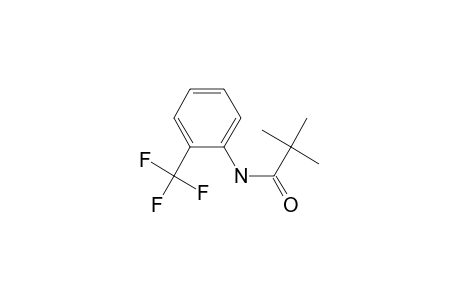 2,2-Dimethyl-N-[2-(trifluoromethyl)phenyl]propanamide