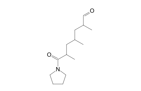 Pyrrolidine, 1-(7-oxo-2,4,6-trimethylheptanoyl)-