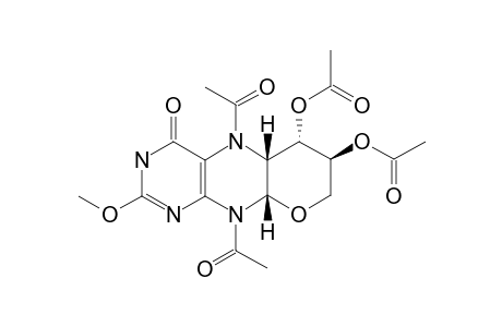 (3S,4S,4AR,10AS)-5,10-DIACETYL-3,4,4A,5,6,7,10,10A-OCTAHYDRO-8-METHOXY-6-OXO-2H-PYRANO-[3,2-G]-PTERIDIN-3,4-DIYL-DIACETATE