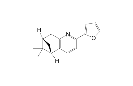 (1S,9S)-5-Furan-2-yl-10,10-dimethyl-6-azatricyclo[7.1.1.0(2,7)]undeca-2(7),3,5-triene