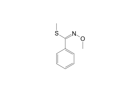 METHYL-(E)-O-METHYL-BENZOTHIOHYDROXIMATE