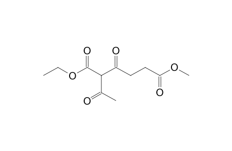 2-Acetyl-3-oxohexanedioic acid, 1-ethyl ester 6-methyl ester