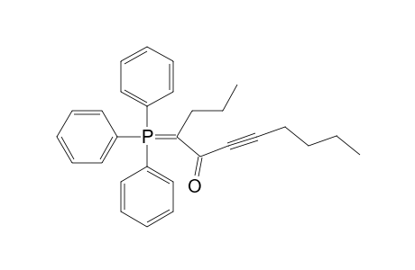 4-triphenylphosphoranylideneundec-6-yn-5-one