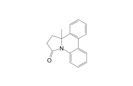 12,12a-Dihydro-12a-methylpyrrolo[1,2-f]phenanthridin-10(11H)-one