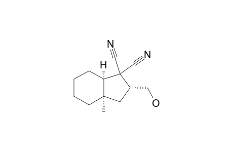 (2-ALPHA,3A-ALPHA,7A-ALPHA)-2-(HYDROXYMETHYL)-3A-METHYL-OCTAHYDRO-1H-INDENE-1,1-DICARBONITRILE