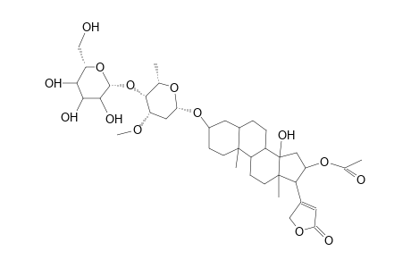 OLEANDRIGENIN beta-D-GLUCOSYL-beta-D-SARMENTOSIDE