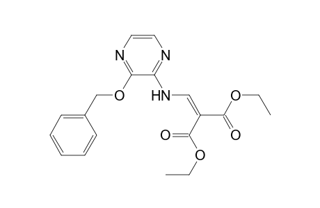 Diethyl N-(3-Benzyloxy-2-pyrazinyl)aminomethylenemalonate