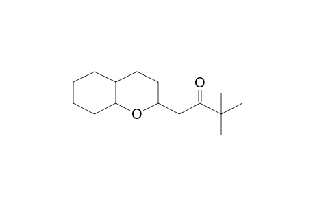 1-(3,4,4a,5,6,7,8,8a-octahydro-2H-1-benzopyran-2-yl)-3,3-dimethyl-2-butanone