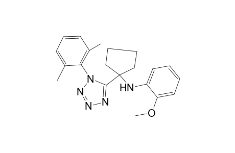 N-{1-[1-(2,6-dimethylphenyl)-1H-tetraazol-5-yl]cyclopentyl}-2-methoxyaniline