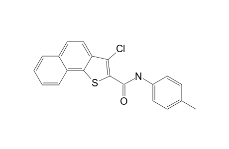 3-Chloranyl-N-(4-methylphenyl)benzo[g][1]benzothiole-2-carboxamide