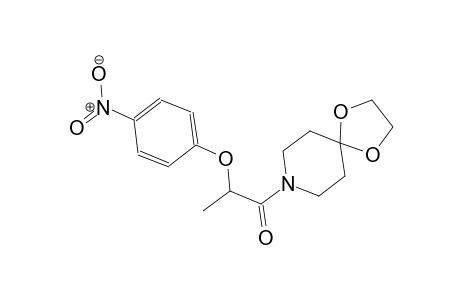 8-[2-(4-nitrophenoxy)propanoyl]-1,4-dioxa-8-azaspiro[4.5]decane