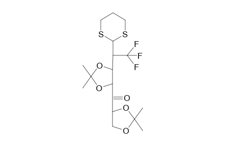 6,7-Dideoxy-7,7-[propylenebis(sulfanediyl)]-6-C-(trifluoromethyl)-L-galacto-hept-3-ulose