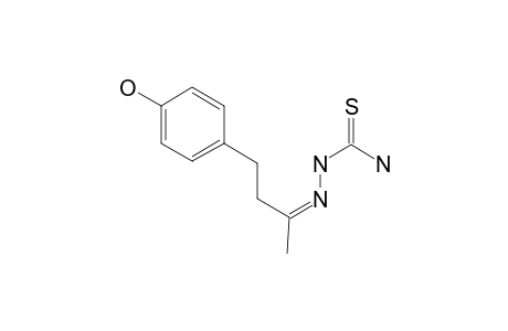 Butan-2-one, 4-(4-hydroxyphenyl)-, thiosemicarbazone