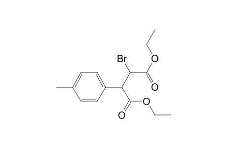 Butanedioic acid, 2-bromo-3-(4-methylphenyl)-, diethyl ester