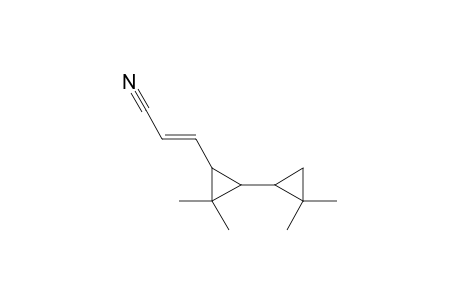 Acrylonitrile, .beta.-[3-(2,2-dimethylcyclopropyl)-2,2-dimethylcyclopropyl-