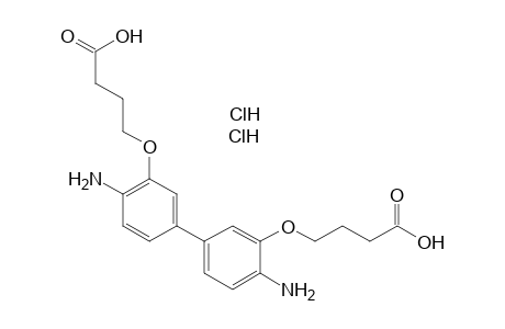 4,4'-[(4,4'-diamino-3,3'-biphenylylene)dioxy]dibutyric acid, dihydrochloride