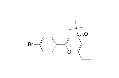 4H-1,4-Oxaphosphorin, 2-(4-bromophenyl)-4-(1,1-dimethylethyl)-6-ethyl-, 4-oxide