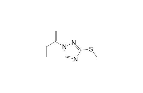 1-(1-Ethyl-vinyl)-3-methylthio-1H-1,2,4-triazole