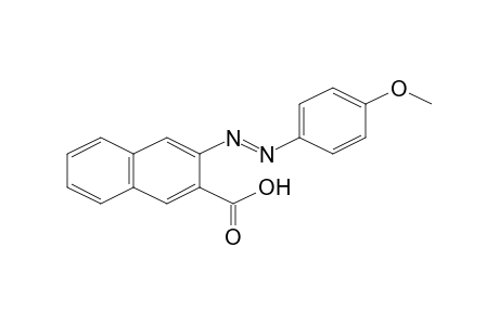 3-(4-Methoxyphenylazo)naphthalene-2-carboxylic acid
