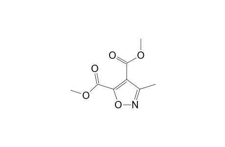 3-methyl-4,5-isoxazoledicarboxylic acid, dimethyl ester