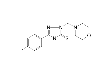 2-Morpholin-4-ylmethyl-5-p-tolyl-2,4-dihydro-[1,2,4]triazole-3-thione