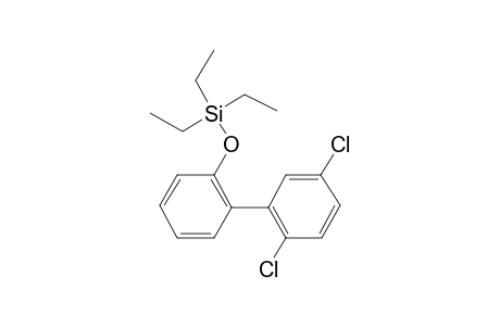 2-Hydroxy-2',5'-dichlorobiphenyl, triethylsilyl ether