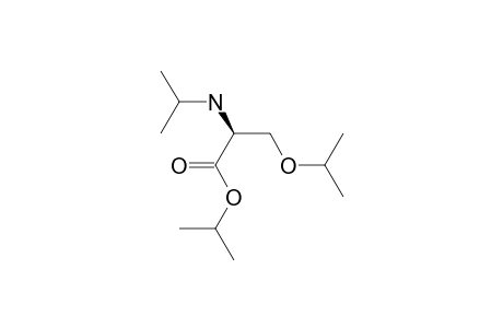 L-Serine, N,o-bis(1-methylethyl)-, 1-methylethyl ester