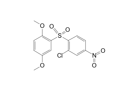 2-chloro-4-nitrophenyl 2,5-dimethoxyphneyl sulfone