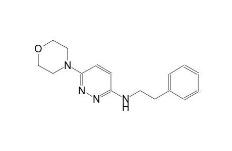 6-(4-morpholinyl)-N-(2-phenylethyl)-3-pyridazinamine