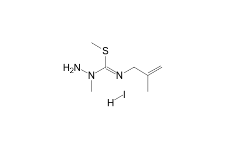 2,S-Dimethyl-4-methylallylisothiosemicarbazide - hydroiodide