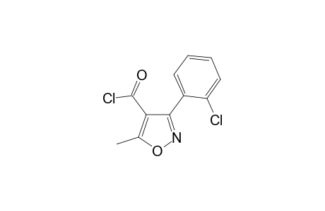 3-(2-Chlorophenyl)-5-methylisoxazole-4-carbonyl chloride