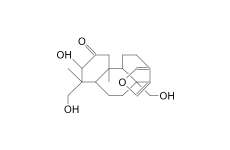 3.alpha.,17,19-Trihydroxy-spongia-13(16),14-dien-2-one