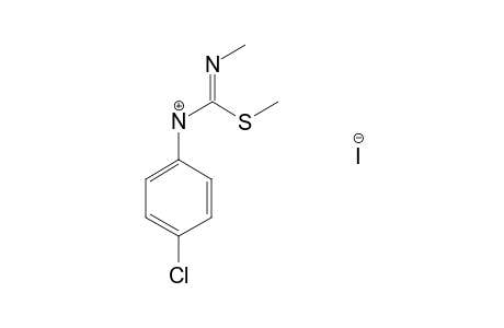 3-(p-chlorofhenyl)-1,2-dimethyl-2-thiopseudourea, monohydroiodide