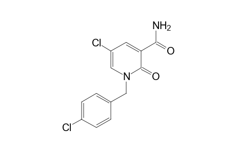 5-CHLORO-1-(p-CHLOROBENZYL)-1,2-DIHYDRO-2-OXONICOTINAMIDE