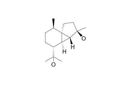 4-EPI-11-HYDROXYCUBEBOL;(1R,4R,5R,6R,7S,10R)-7-ISOPROPYL-4,10-DIMETHYL-TRICYCLO-[4.4.0.0(1,5)]-DECAN-4-OL