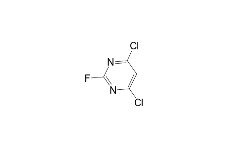 4,6-bis(chloranyl)-2-fluoranyl-pyrimidine