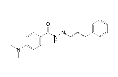 p-(Dimethylamino)benzoic acid, cinnamylidenehydrazide