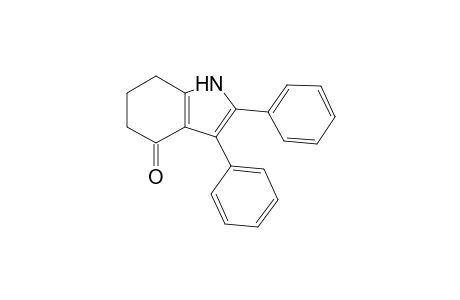 4H-indol-4-one, 1,5,6,7-tetrahydro-2,3-diphenyl-