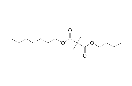 Dimethylmalonic acid, butyl heptyl ester