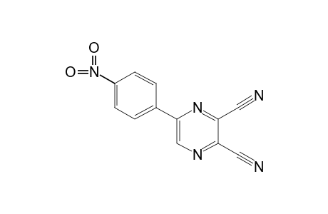 5-(p-nitrophenyl)-2,3-pyrazinecarbonitrile